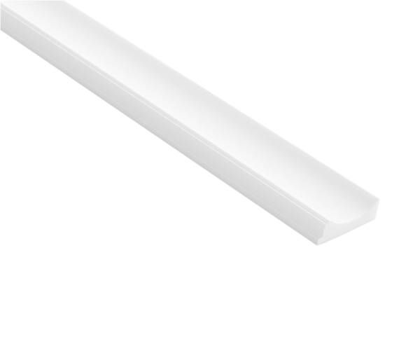 lumio seinapaneel valge parempoolne ääreprofiil wp002, DEKORATIIVLIIST, seinaliistud, laeliistud, põrandaliistud, nurgaliistud, liistupood, liistupood, liistud, põrandaliistud, kulumiskindlad liistud, tugevad liistud, parimad liistud, paneelid