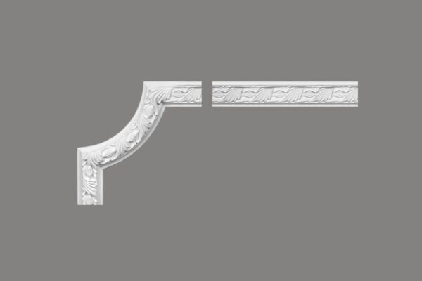 nurgaliist mdc258 12, DEKORATIIVLIIST, seinaliistud, laeliistud, põrandaliistud, nurgaliistud, liistupood,