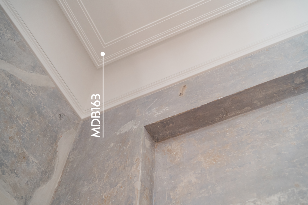 mdb163 kolmene liistulahendus, põrandaliistud, põranda liistud, klassikalised liistud, head liistud, parimad liistud, seinaliistud, laeliistud, paneelindus, liistusein