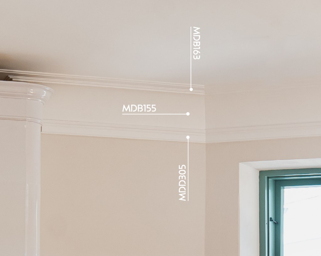 kolme liistu lahendus dollis kolmene liistulahendus, põrandaliistud, põranda liistud, klassikalised liistud, head liistud, parimad liistud, seinaliistud, laeliistud, paneelindus, liistusein, mitme liistu lahendus, liist,